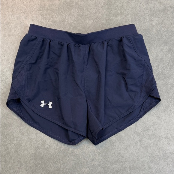Under Armour Women's Dark Blue Athletic Shorts - Picture 1 of 1